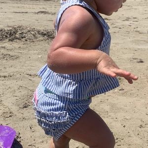 Ruffle Butts Baby Swimsuit Set